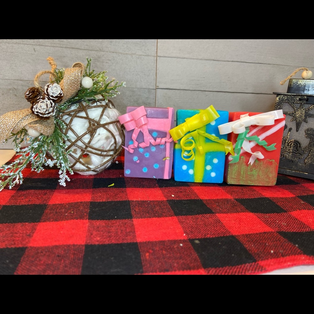Christmas gift soap